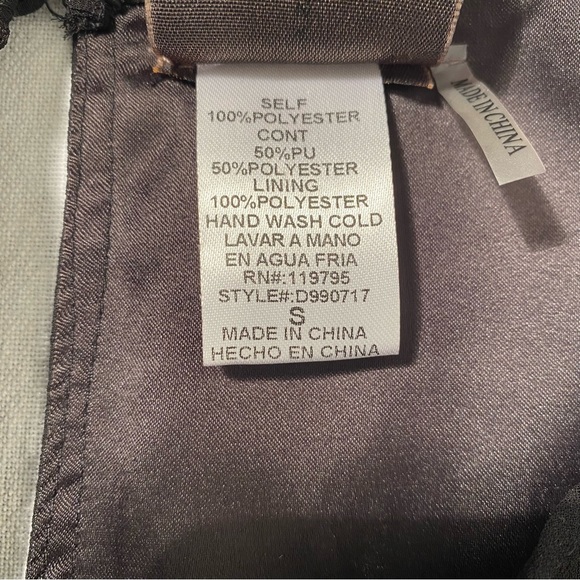 Moon Collection Black Fringe Dress Bell Sleeves Party Gothic Witchy Size S - Picture 15 of 15